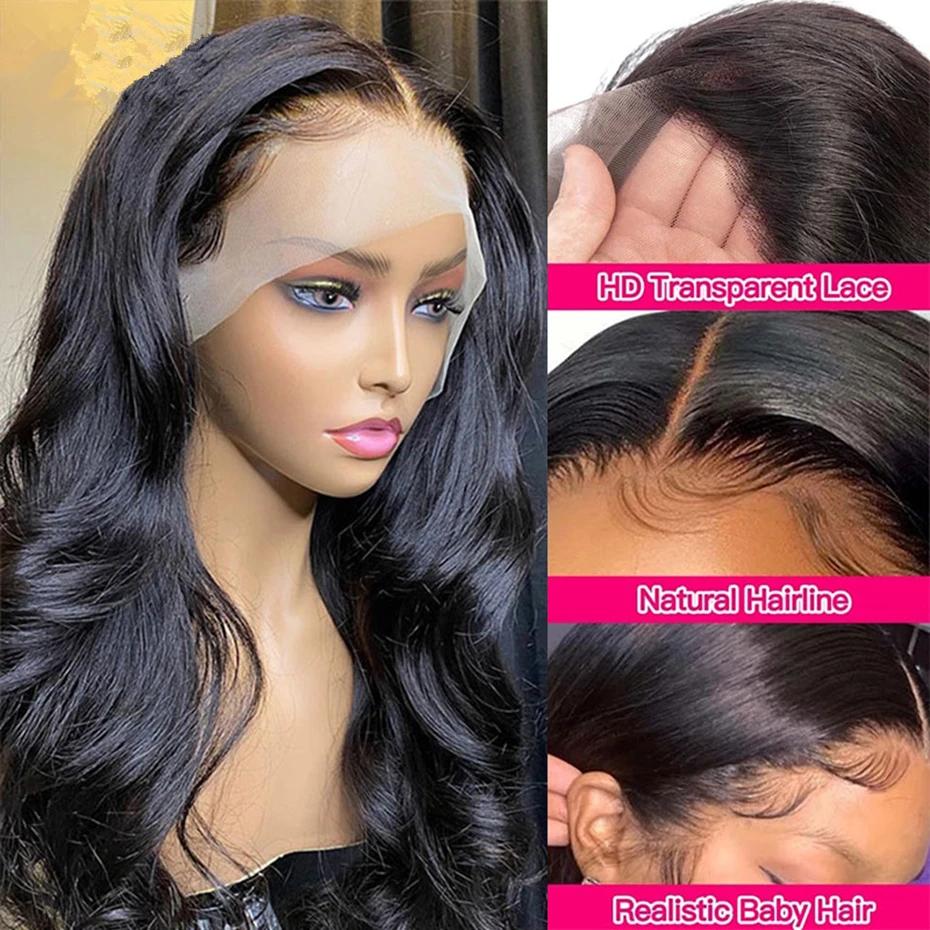 Perruque Lace Front Wig Body Wave brésilienne Remy, cheveux naturels, bling hair, 13x4, 13x6, 100% d