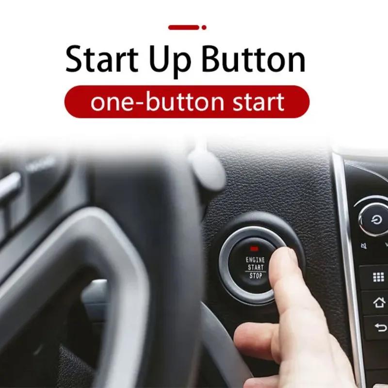 Système d'alarme de voiture SPY 2 voies PKE, Kit d'entrée sans clé à distance, Module de démarrage d