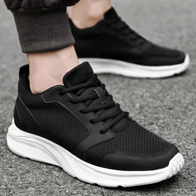 Chaussures rehaussantes pour hommes, baskets de sport décontractées, avec rehaussement interne invis