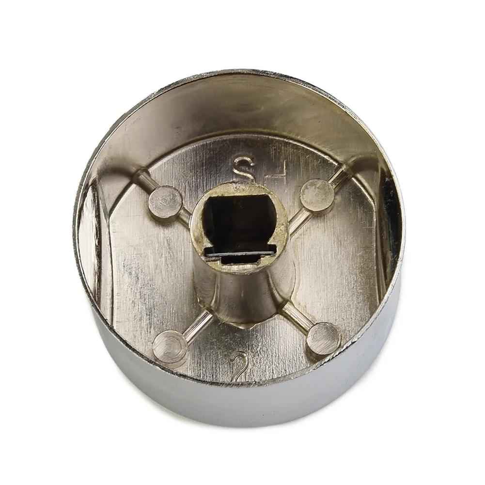 4 pièces interrupteurs rotatifs poignée de table de cuisson à gaz bouton rond en alliage de Zinc cui