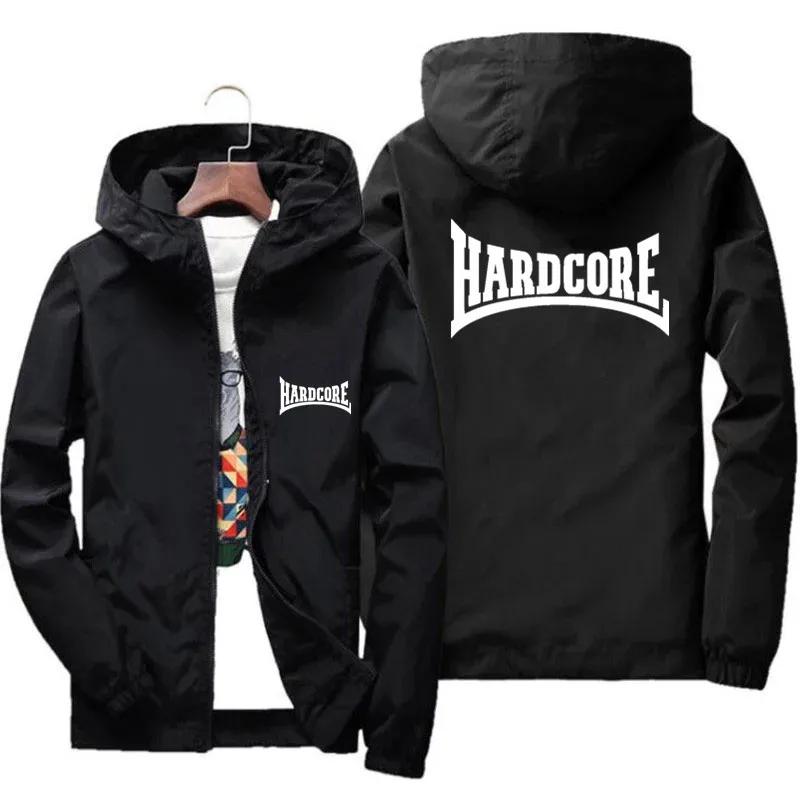 Veste Hardcore coupe-vent manteau de pilote vestes de bombardier à fermeture éclair pour hommes impe