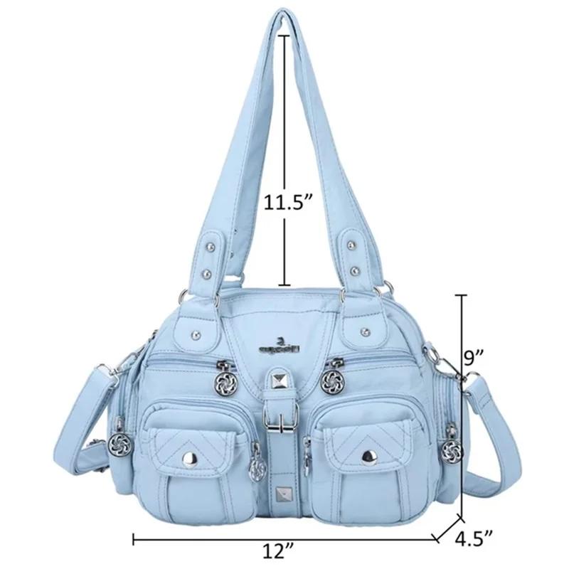 Sacs à main vintage pour femmes, sacs à bandoulière en PU tendance, sacs à main à poignée supérieure