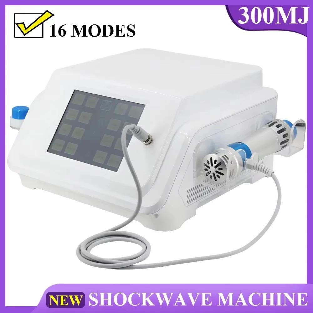 Nouveau 300MJ Machine de thérapie par ondes de choc pour le traitement ED soulagement de la douleur 