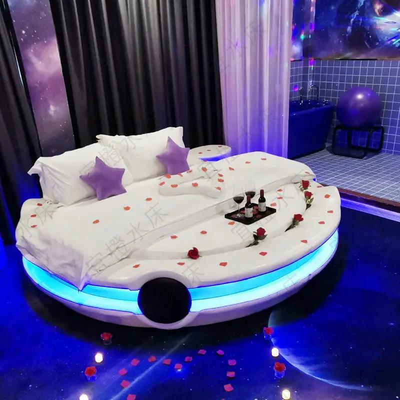 Nouveau lit électrique Queen Size simple avec matelas, idéal pour chambre d'amis ou suite de chambre