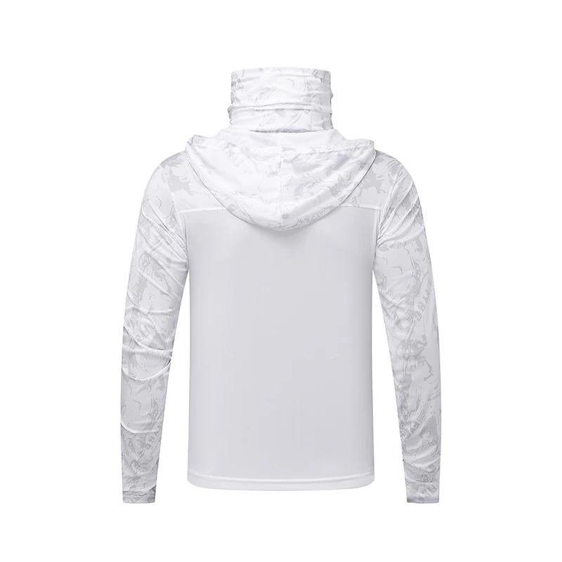 T-shirts d'été Ultra-fins Protection solaire maille légère Patchwork Camouflage soie glacée sport él