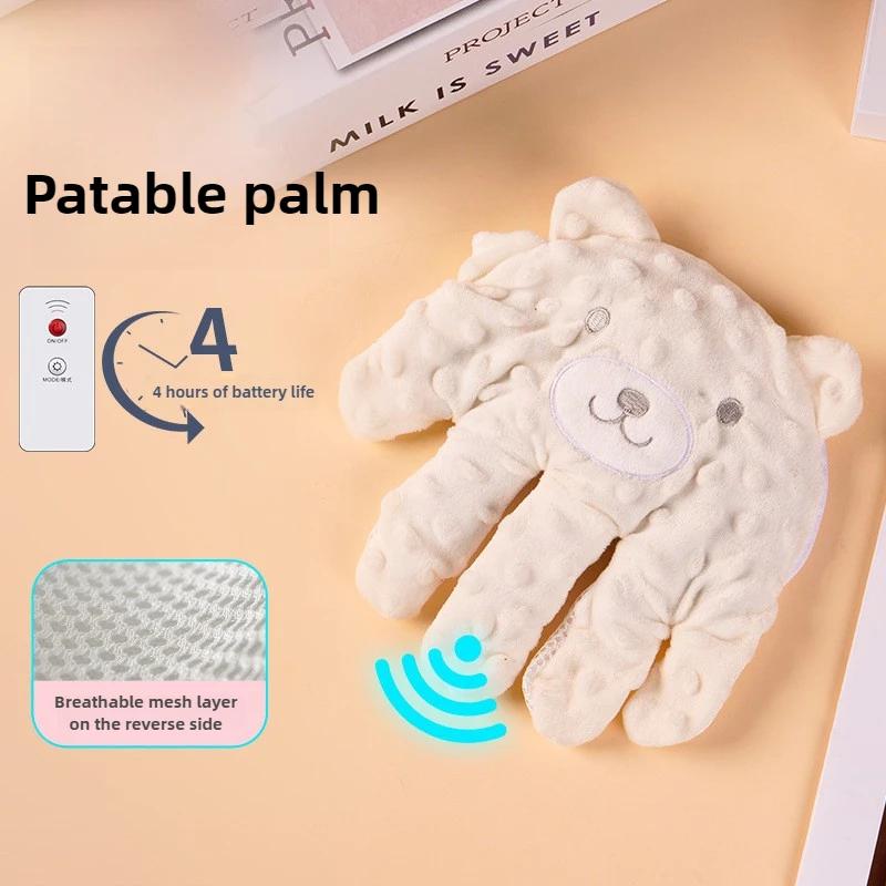 Coussin apaisant pour bébé, aide au sommeil pour nourrissons, paumes apaisantes, aide au sommeil pou