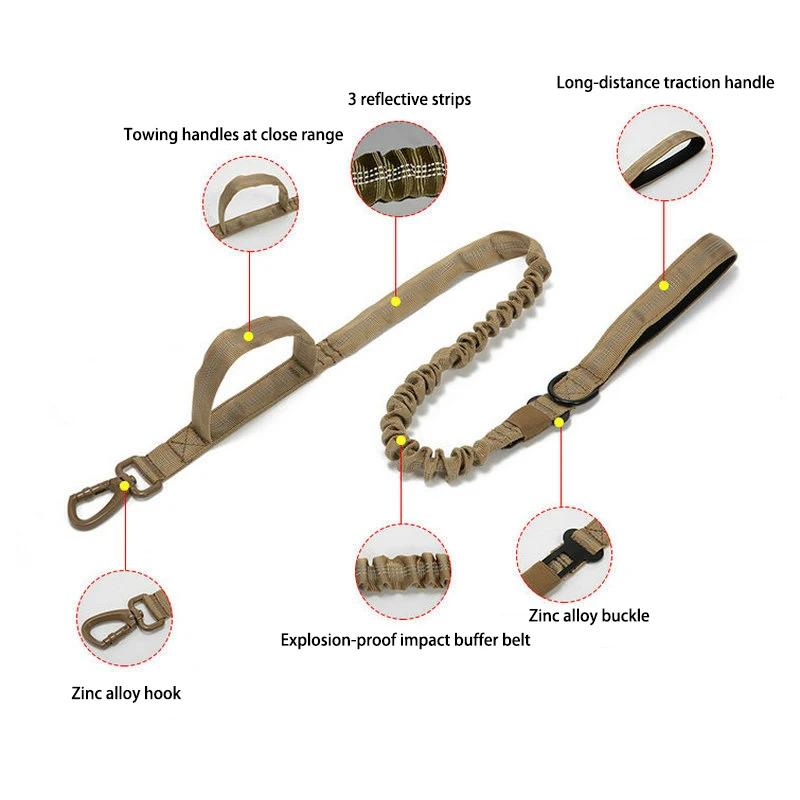 Ensemble de laisse de collier de chien de compagnie matériel en Nylon collier de chien Durable laiss
