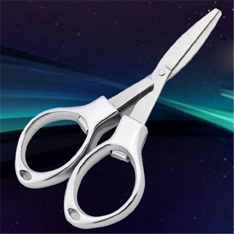 Ciseaux vintage pliables en acier inoxydable, coupe-tissu, broderie, tailleur mignon, fil, outils de