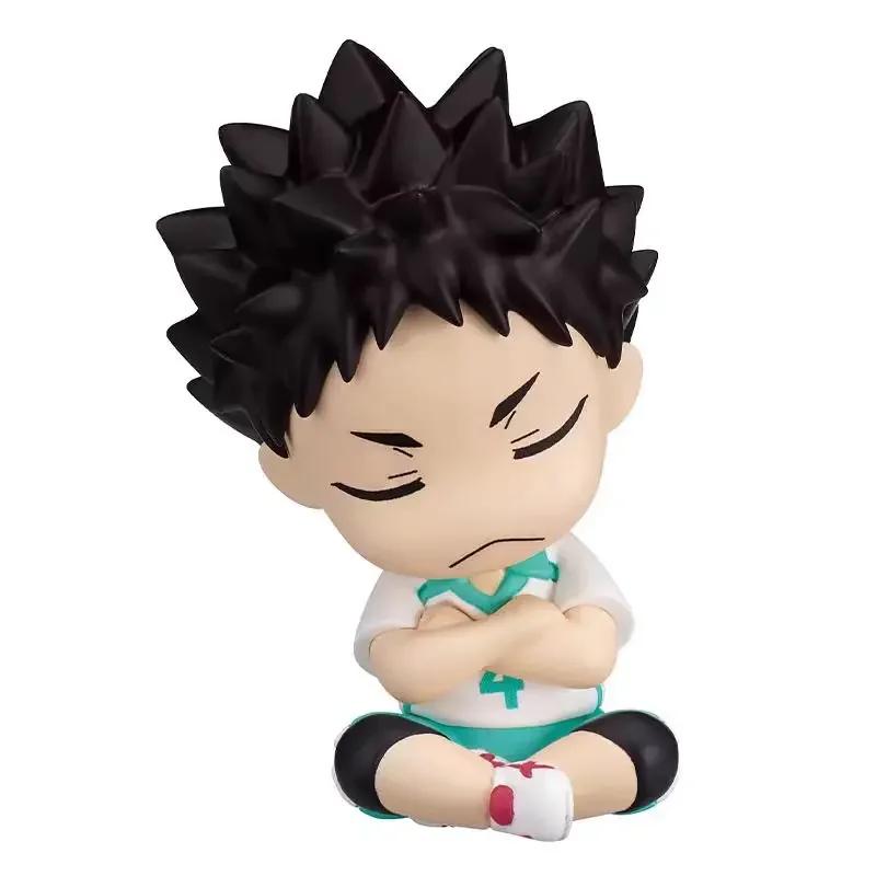 Figurine d'action authentique 2 Haikyuu Style de sommeil iwaizumi hajime Akaashi Keiji Oikawa Tooru 