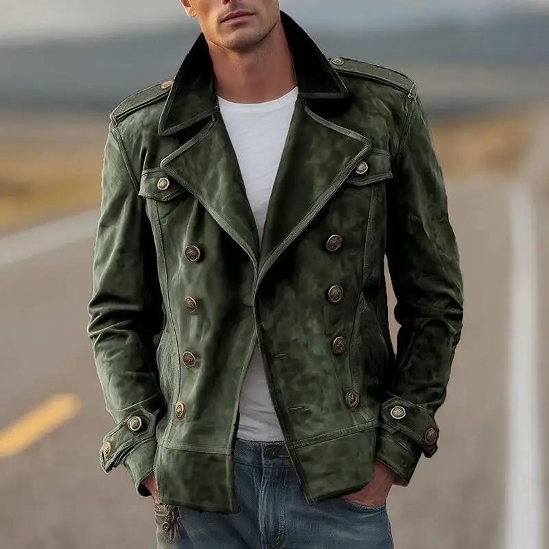 Nouvelle veste décontractée pour homme, mode automne/hiver 2026, style européen et américain