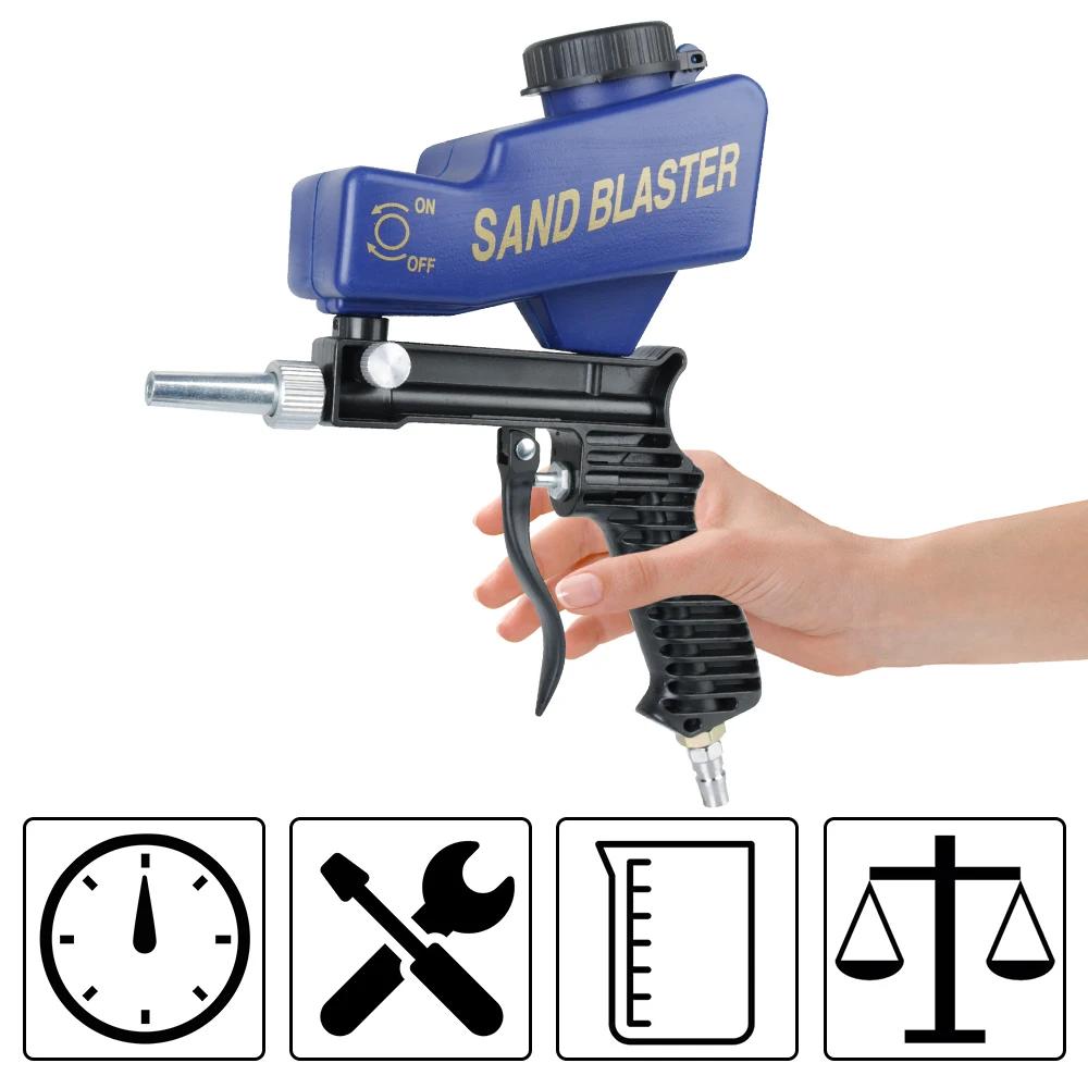 Dispositif de sablage de rouille pistolet de sablage par gravité ensemble de sablage pneumatique Mac