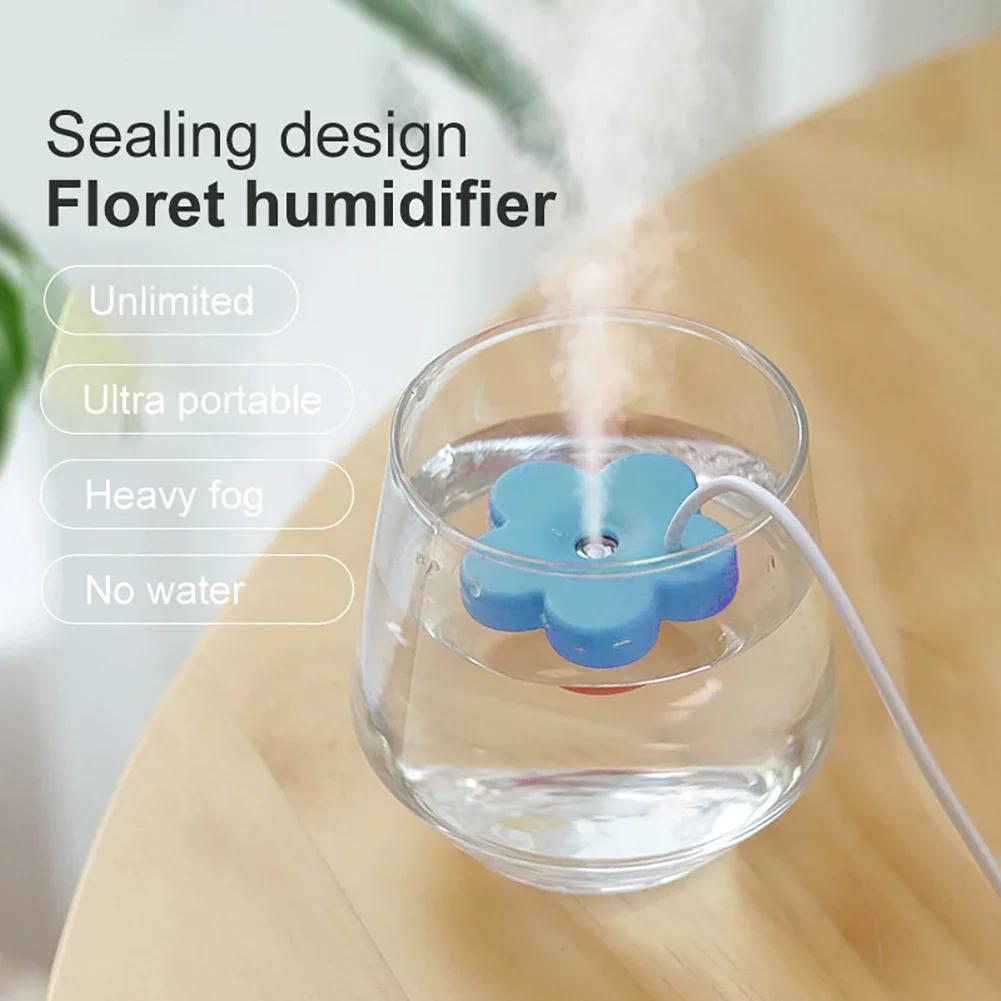 Humidificateurs d'aromathérapie portables DC 5V 1A, mini diffuseurs d'aromathérapie, brumisateur sil