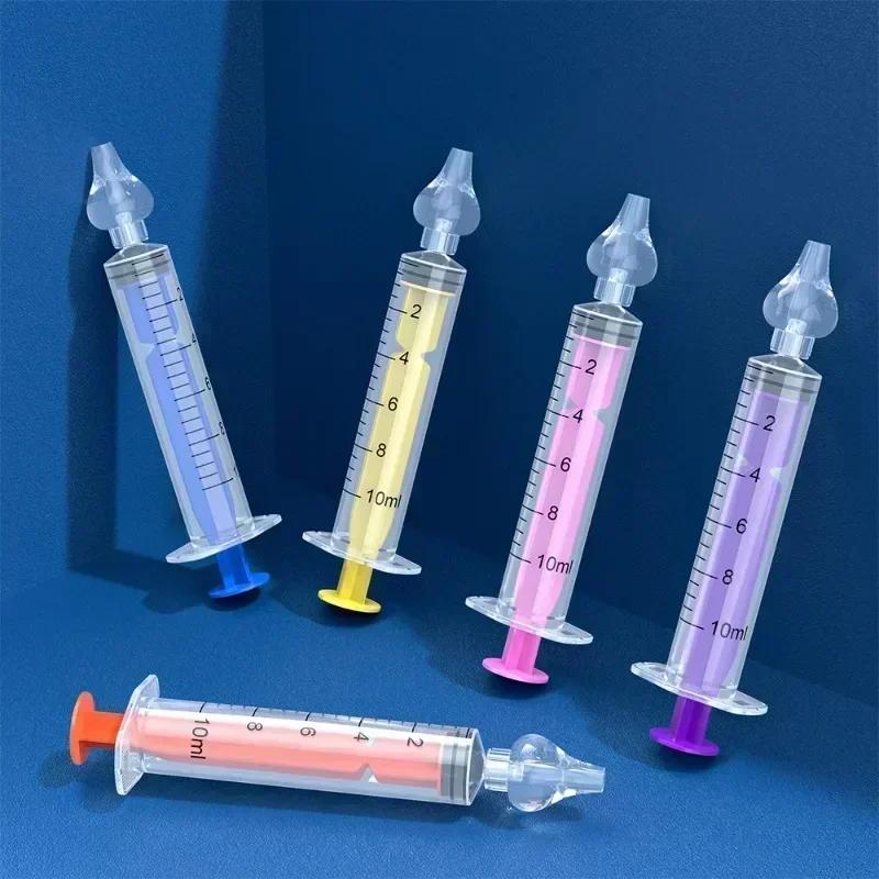 Seringue d'aspirateur Nasal pour bébé, 10ML, nettoyeur de nez pour bébé, rinite, lave-nez, irrigateu