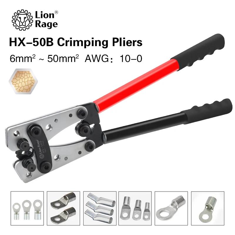 Pince à sertir pour Terminal de Tube, outil de sertissage hexagonal, multi-outils, cosse de câble de