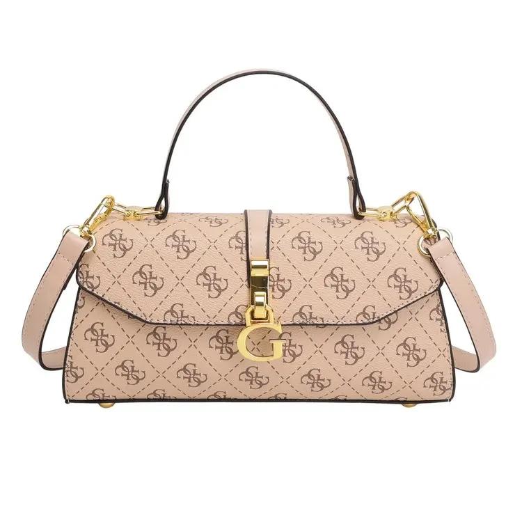 Sac à main pour femme en cuir vintage de créateur parisien, sac de luxe élégant haut de gamme, sac f