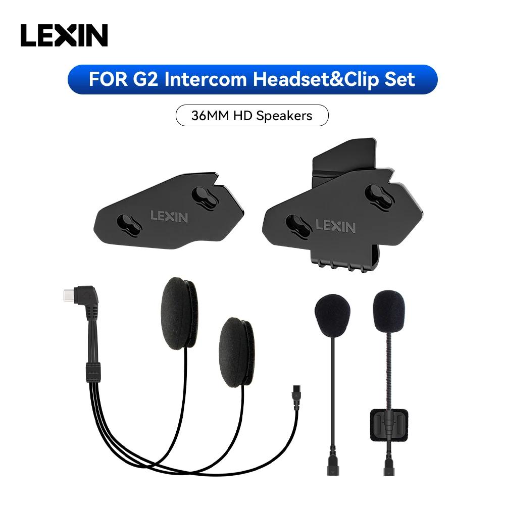 Lexin – accessoires pour écouteurs, pour casque Bluetooth Lexin G2, Interphone, prise Jack et suppor