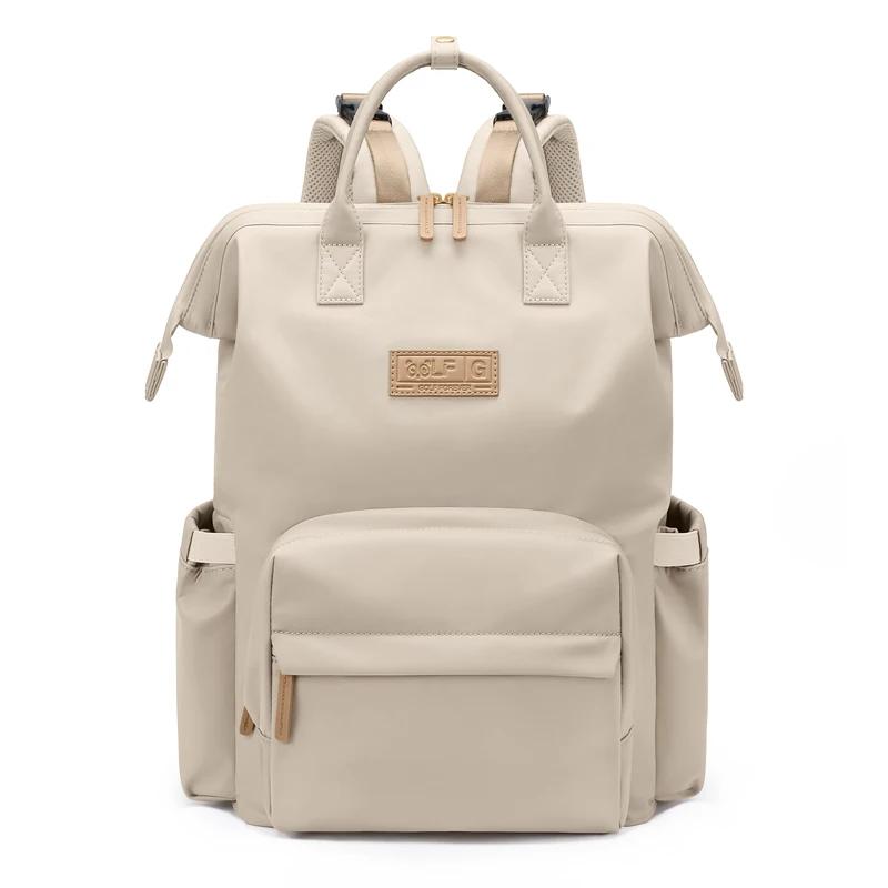 GOLF MUNISac à dos grande capacité pour maman, sac à dos pour bébé, sacs à dos avec biSantos, poches