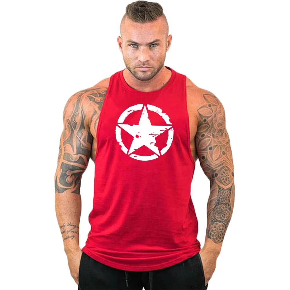 Nouvelle offre spéciale hommes crâne imprimé débardeur respirant Cool gilet chemise de course t-shir