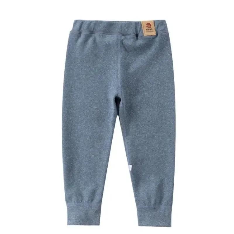 Pantalons chauds en polaire pour enfants, grande taille, pour garçons et filles, Leggings d'hiver en
