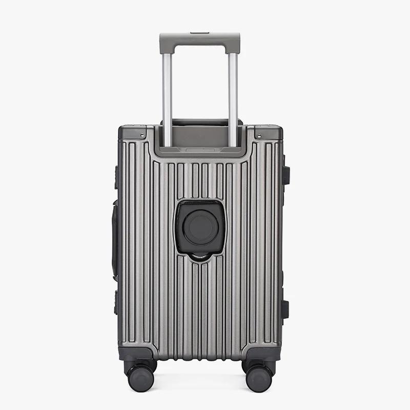 Valise pour homme 2026 Nouvelle valise à roulettes grande capacité, robuste et durable, avec fermetu