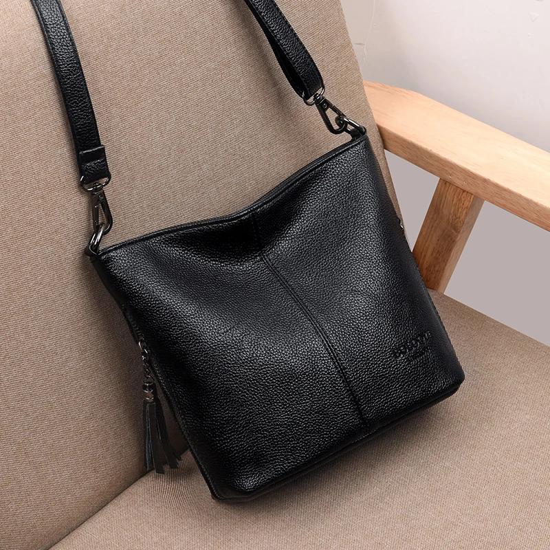 Sac à Main en Cuir de Luxe pour Femme, à Bandoulière, à la Mode
