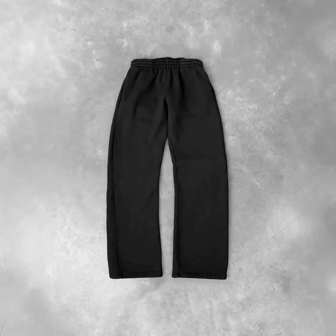 Pantalon de Sport ample de Style américain pour hommes, décontracté, course à pied, Fitness, jambe d