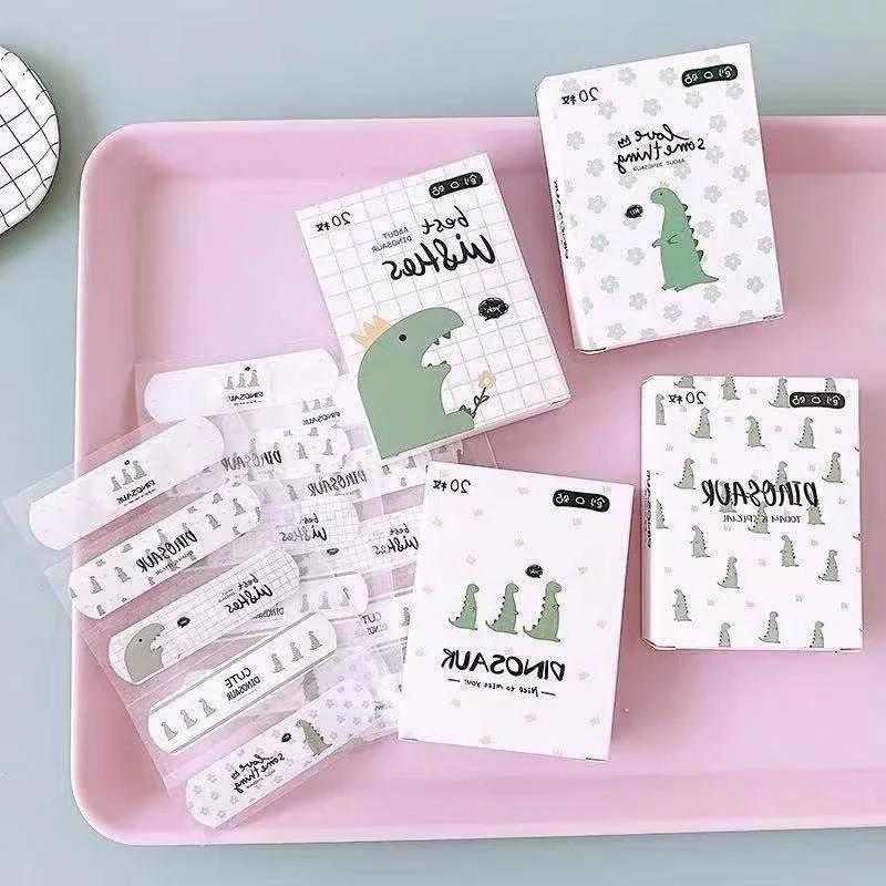 Pansements Adhésifs en Plâtre pour Enfant, Accessoire de Premiers Secours, en Forme d'Animal, Dinosa