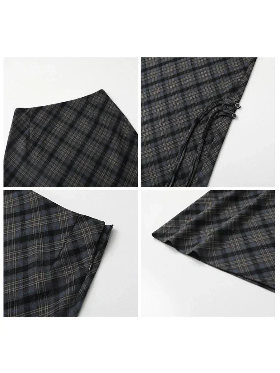 CHIC VEN – jupe longue décontractée pour femmes, nouveau Style doux et Cool, taille haute, fente à c