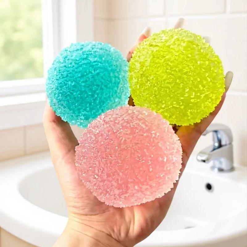 Jouet anti-stress Squishy Ice Ball Maltose Fidgets, super doux, rose, mochi, à récupération lente, j