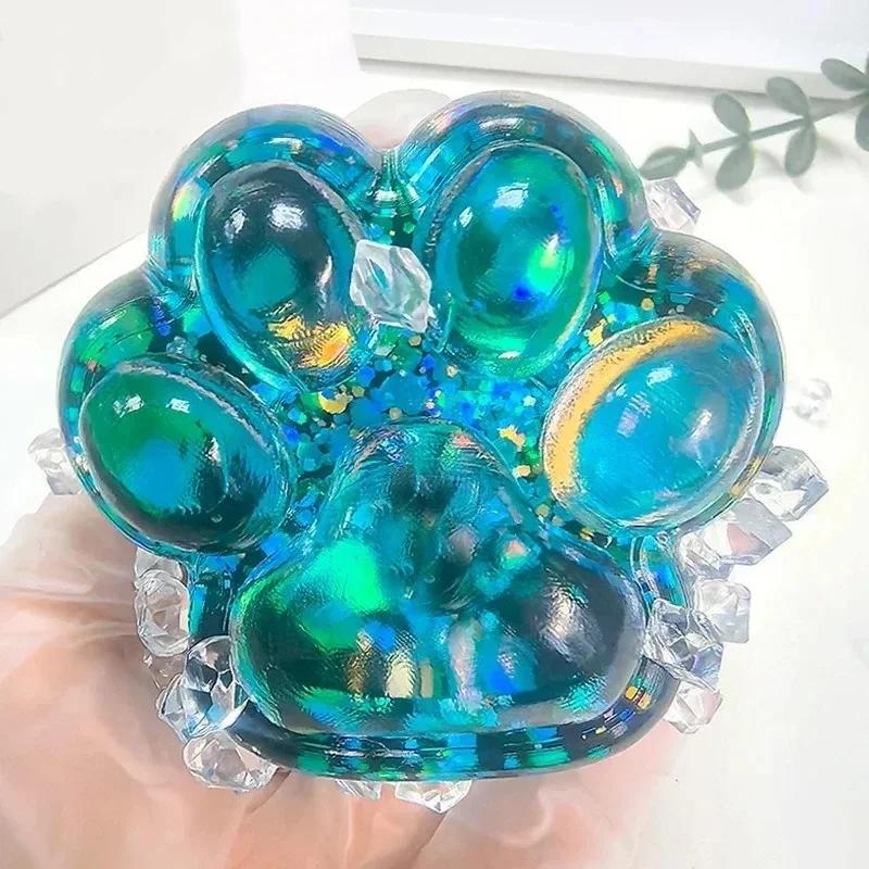 Taba Squishy chat patte presser jouets Kawaii collant Squishies Fidget jouets pour fête d'anniversai