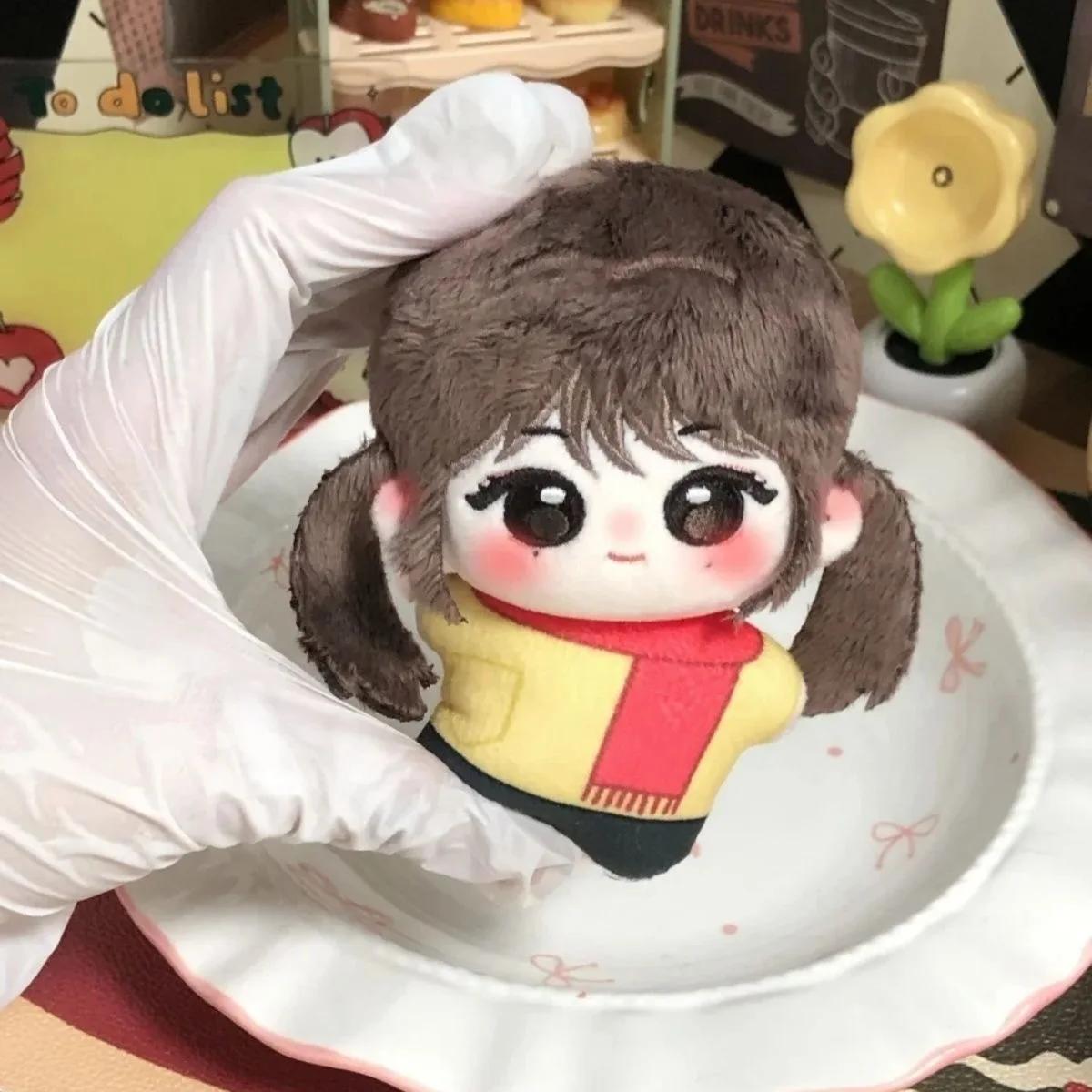 Porte-clés poupée Kpop de 10 cm, JENNIE WINTER Minjeong, poupée de dessin animé, pendentif, porte-cl