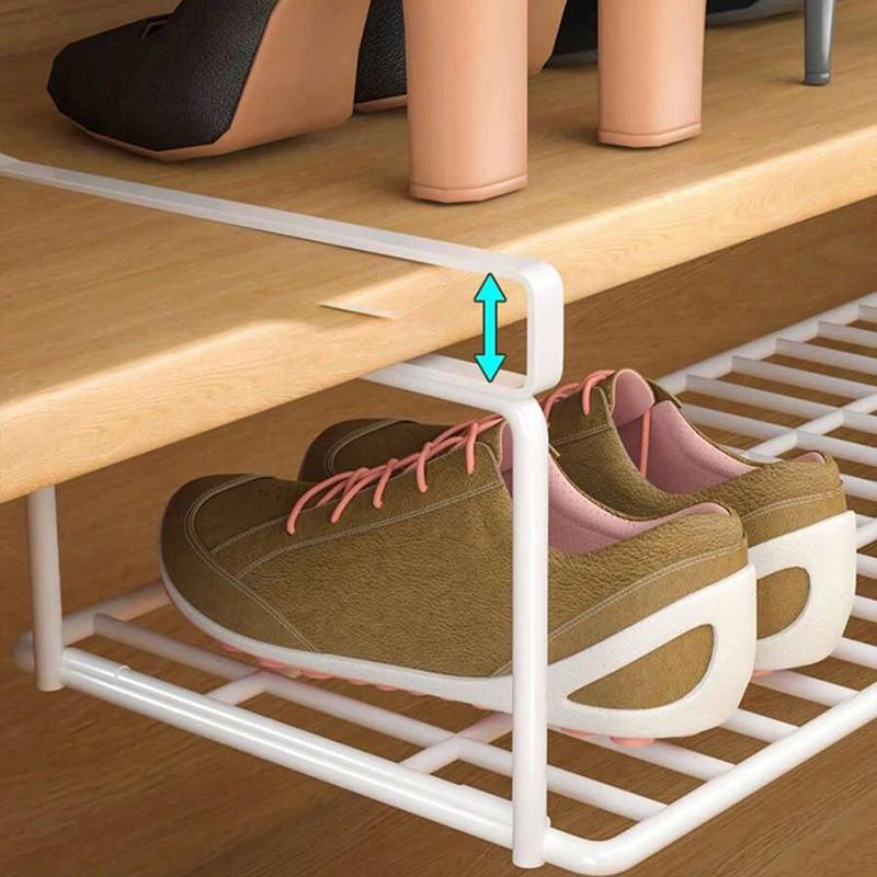 Étagère à chaussures créative en couches, 1/2 pièces, pour maison, dortoir, bureau, armoire à chauss