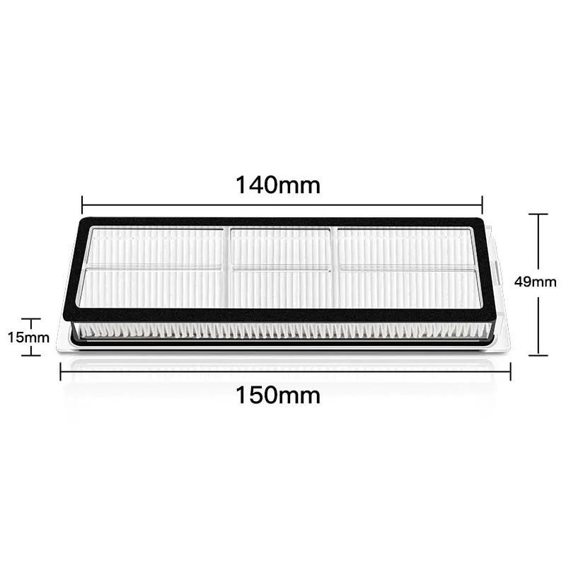Kit de pièces de filtre HEPA pour aspirateur Robot Xiaomi Mijia 1C STYTJ01ZHM, brosse principale lat