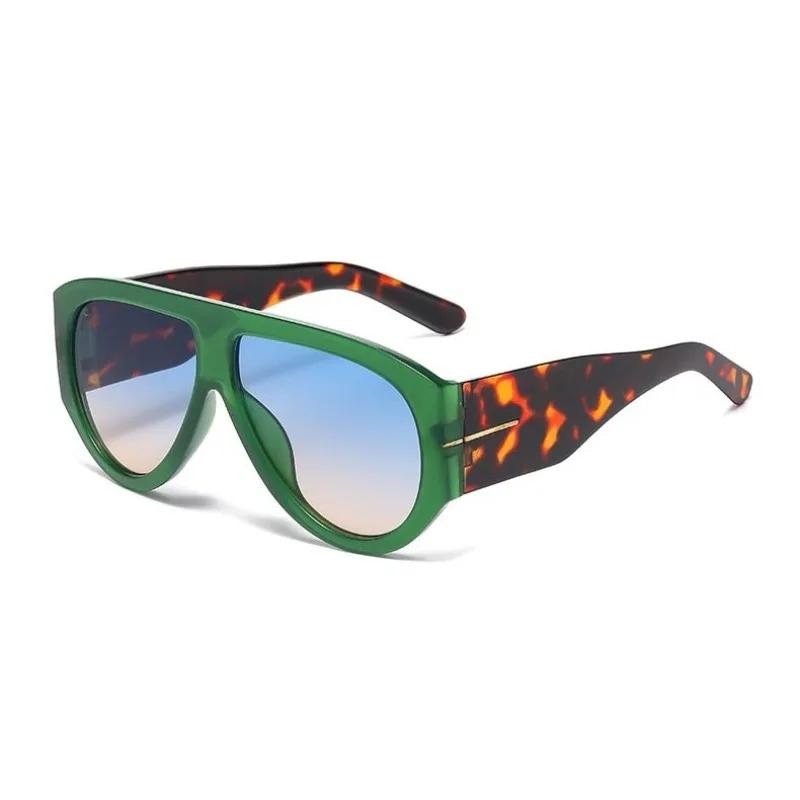 Nouvelles lunettes de soleil tendance surdimensionnées à monture large Y2K pour femmes, lunettes de 