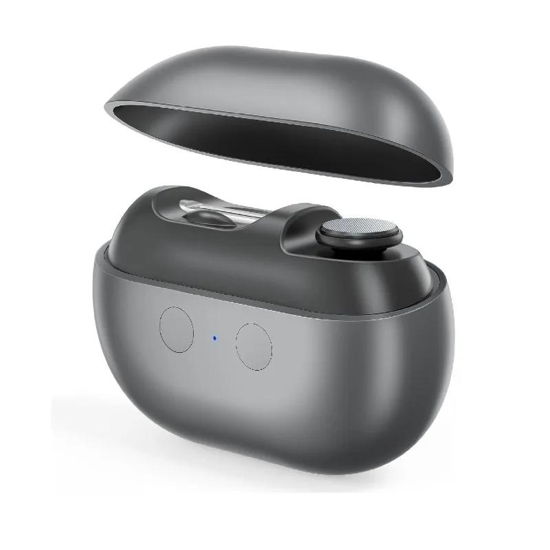 Coupe-ongles électrique, polisseur d'ongles portable avec lumière, lime à ongles, rangement pour cou