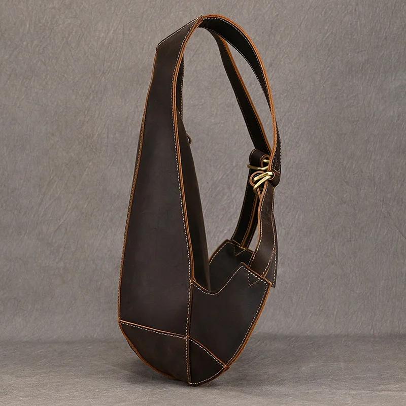 Luufan – sac à dos antivol en cuir véritable pour homme et femme, sac de jour pour téléphone Ipad, p