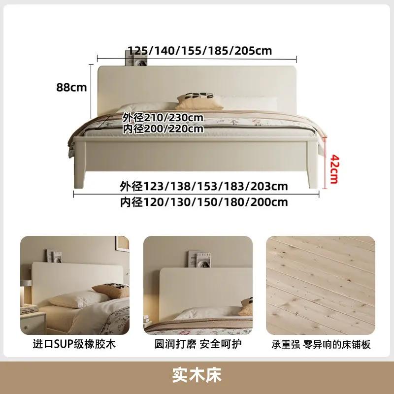 Tête de lit de luxe, barrière de lit efficace pour adultes, sans os, pour salon, chambre à coucher, 