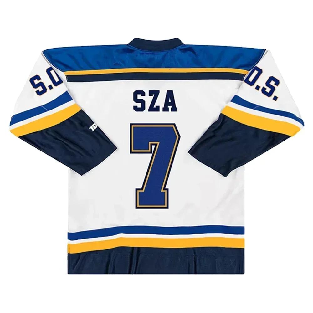SZA Jersey SOS Blind Nouvel Album Merch 2023 Tour Nord-Américain Unisexe Sweat-shirt à manches longu