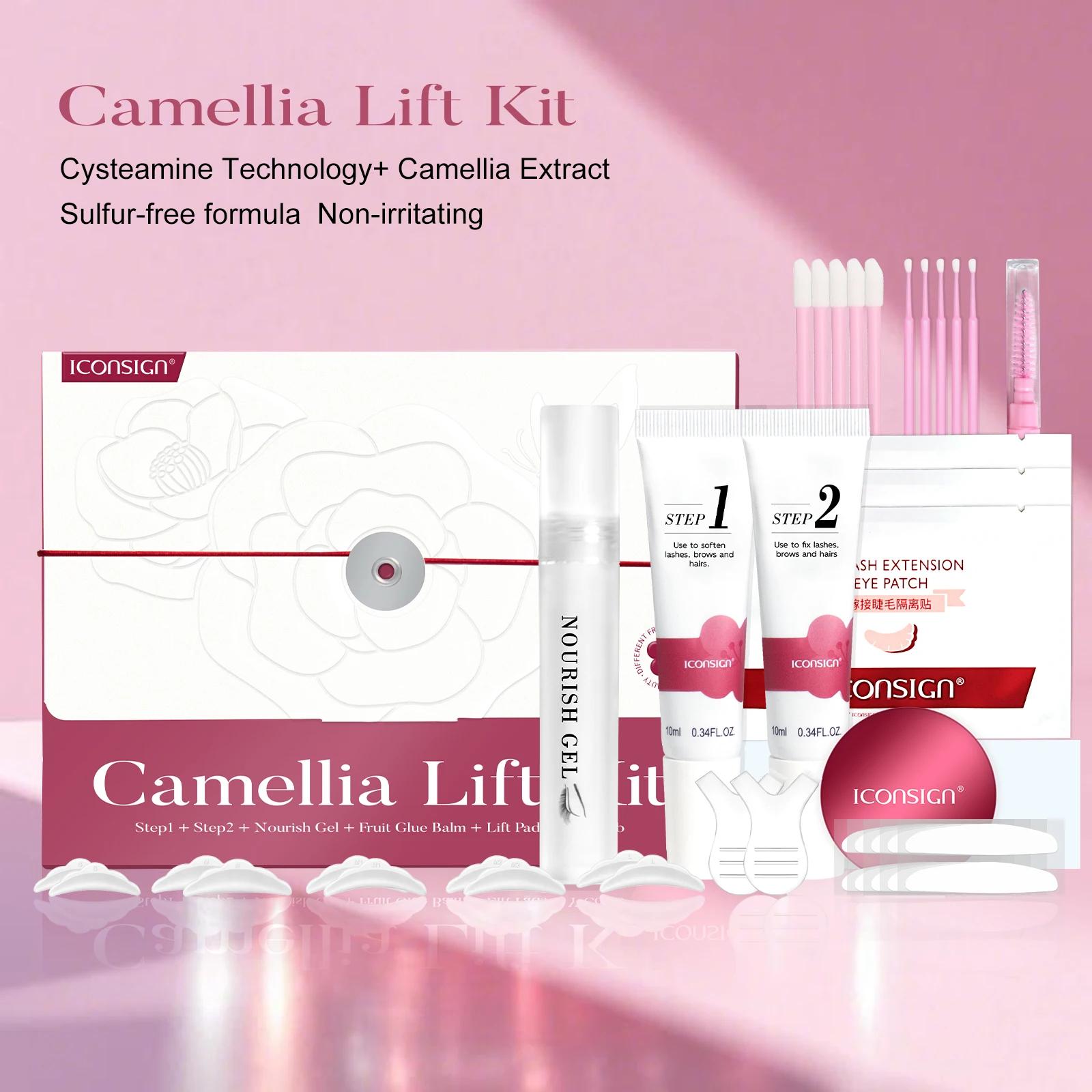 Kit de levage de sourcils ou de cils semi-permanent, Kit professionnel de permanente de cils, strati