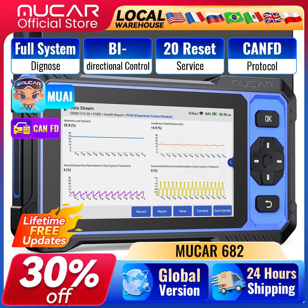 Outil de diagnostic OBD2 MUCAR 682 assisté par l'IA
