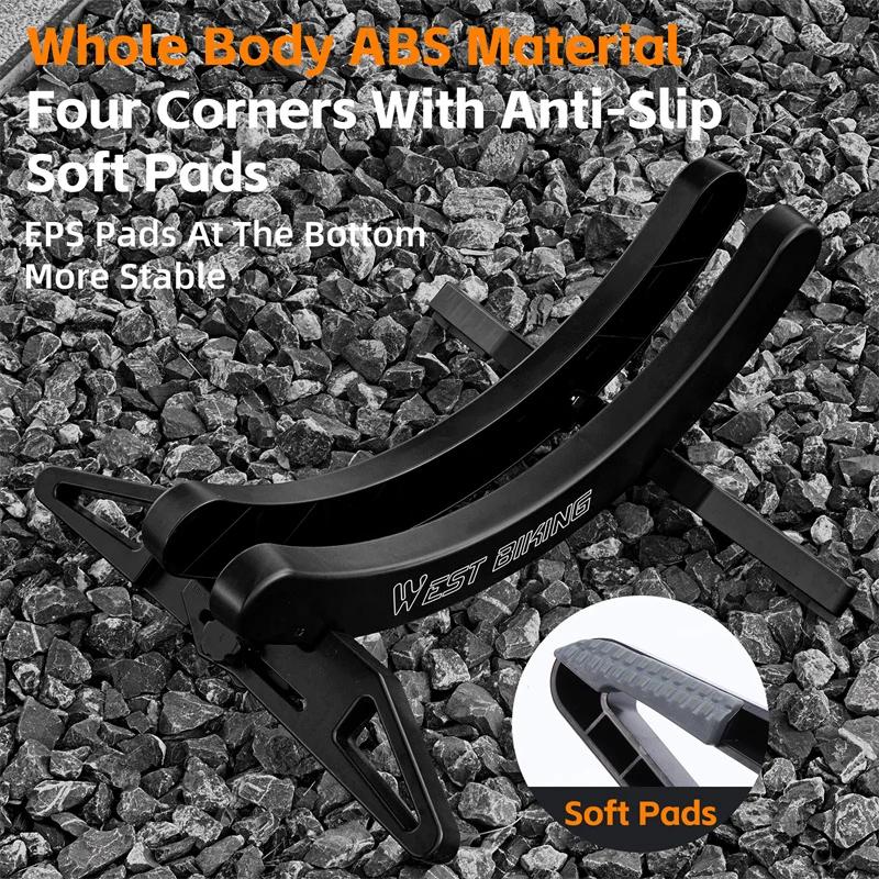 WEST BIKING – support de stationnement réglable pour vélo, support de rangement Portable pour vélo de route et de montagne, support de jeu pour vélo, accessoires de cyclisme