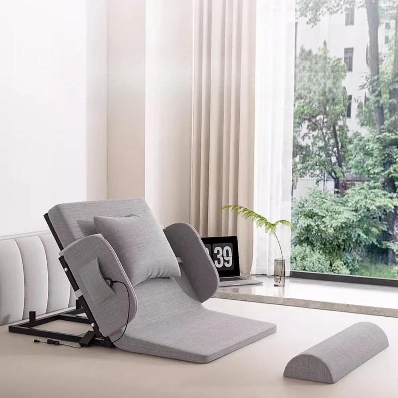 Cadre de lit adapté aux meubles de chambre à coucher, cadre de lit intelligent électrique/manuel réglable qui aide à incliner le lit