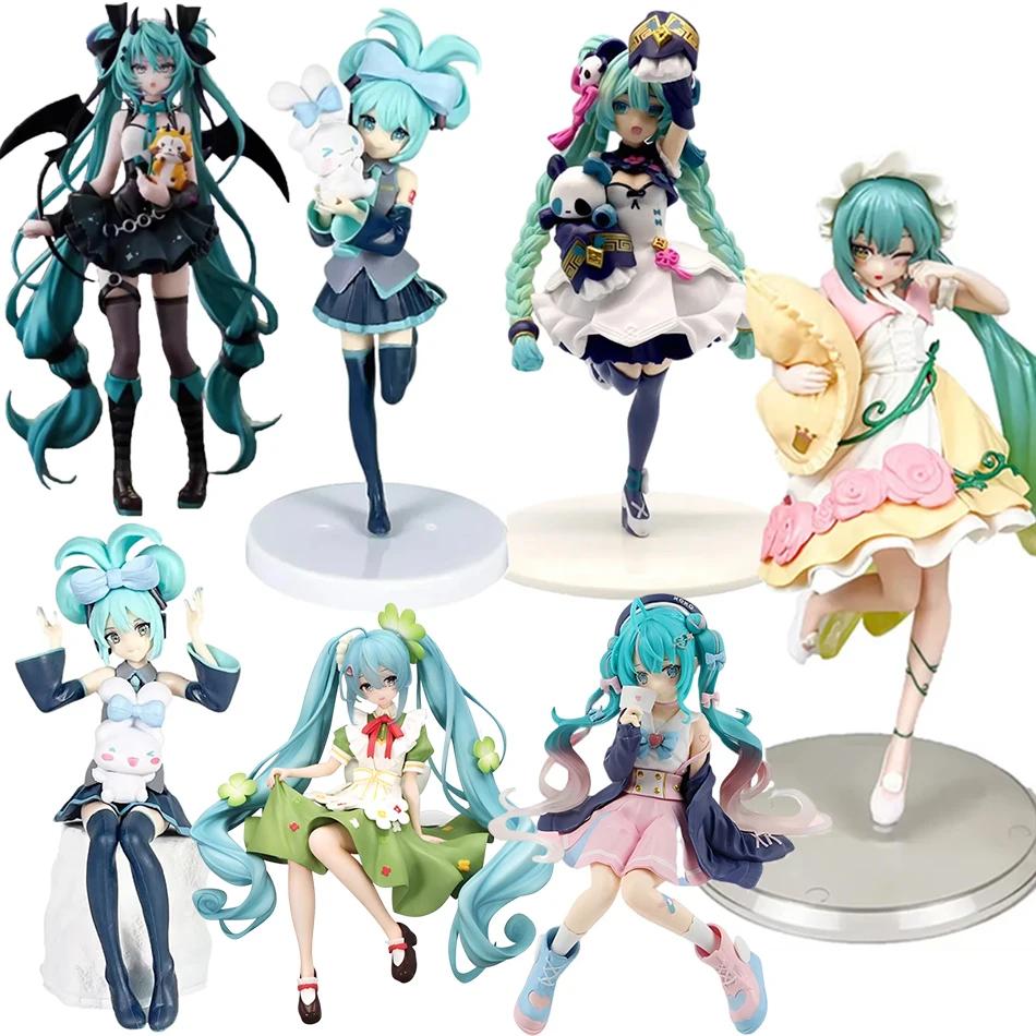 Animation Anime belle fille Hatsune Miku fait à la main diable