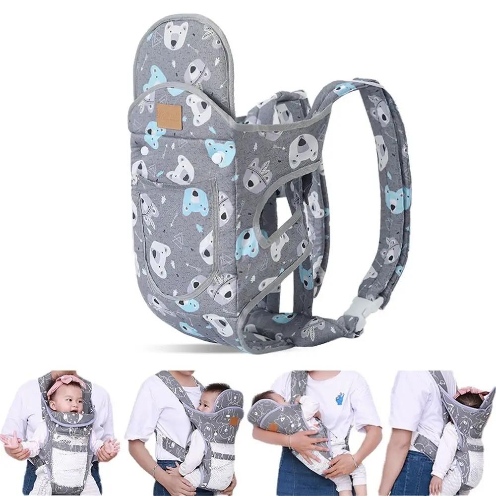 Fournitures porte-bébés multicolores respirant économie de travail porte-bébé écharpe mains libres enfants ceinture de transport bébé