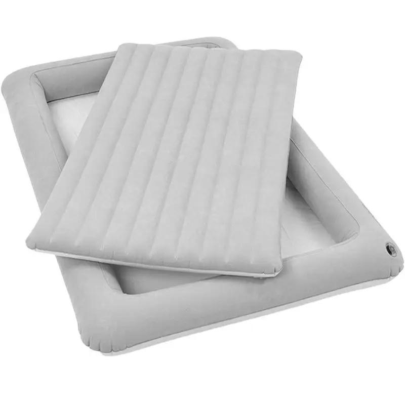 Lit de bébé gonflable pliant lit de couchage pour enfant matelas pneumatique arrière de voiture voyage aérien pour enfants coussin de couchage d'avion à grande vitesse
