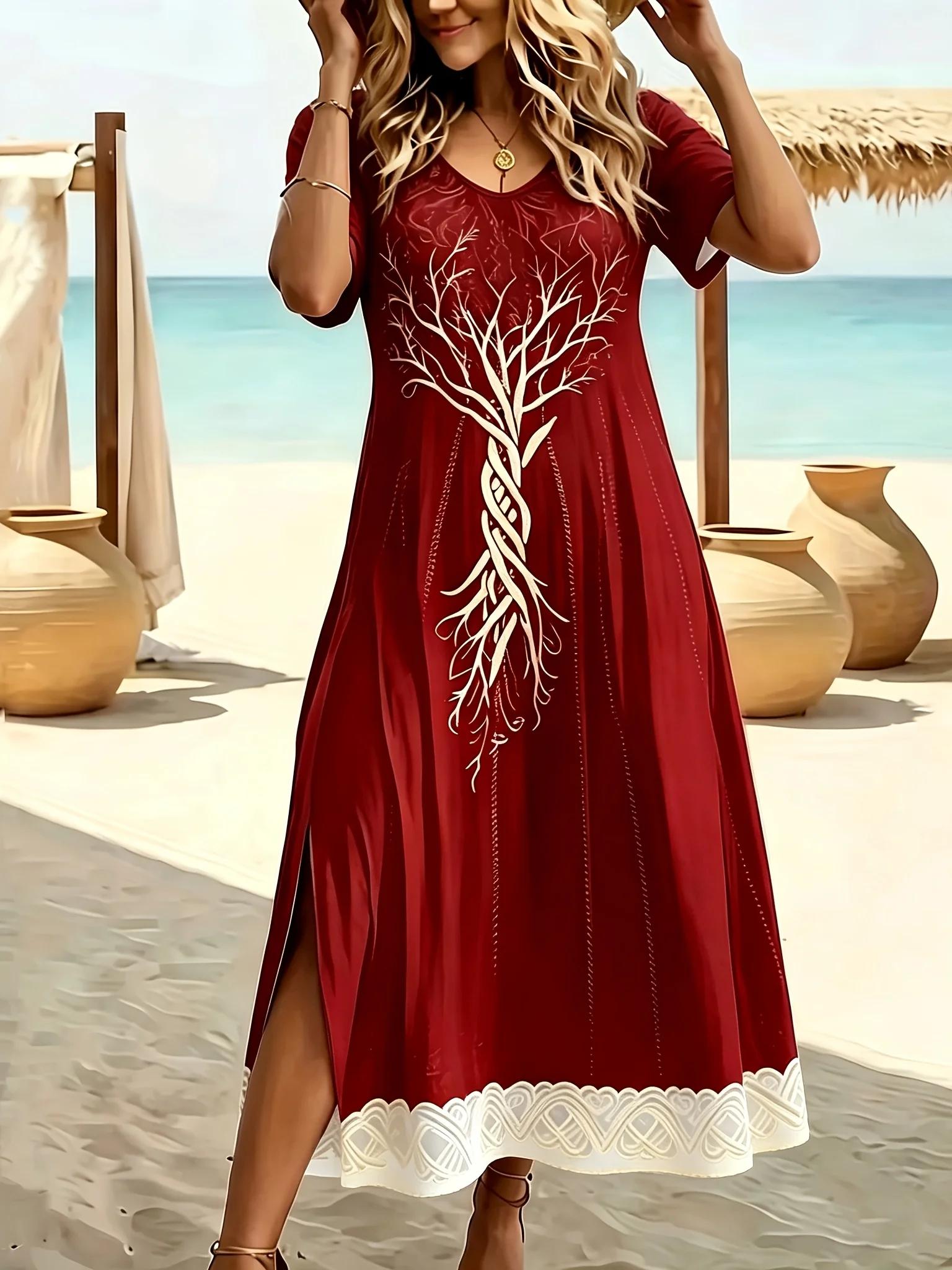 Robe d'été élégante grande taille
