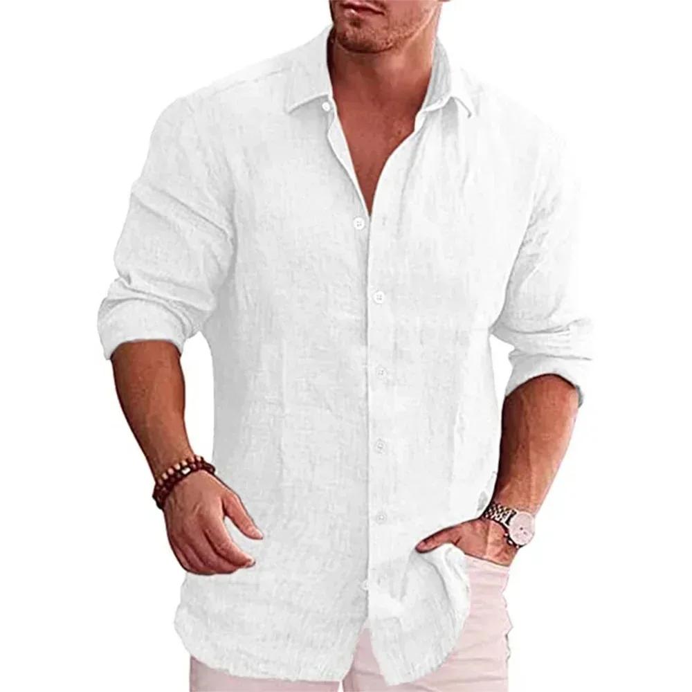 Chemise polyvalente à manches longues pour hommes