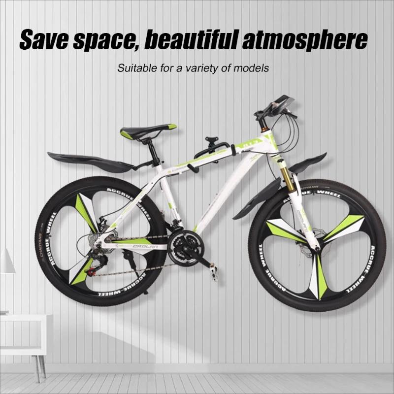 Support mural pliable et réglable pour vélo de route et VTT, accessoires de cyclisme, gain de place, T1