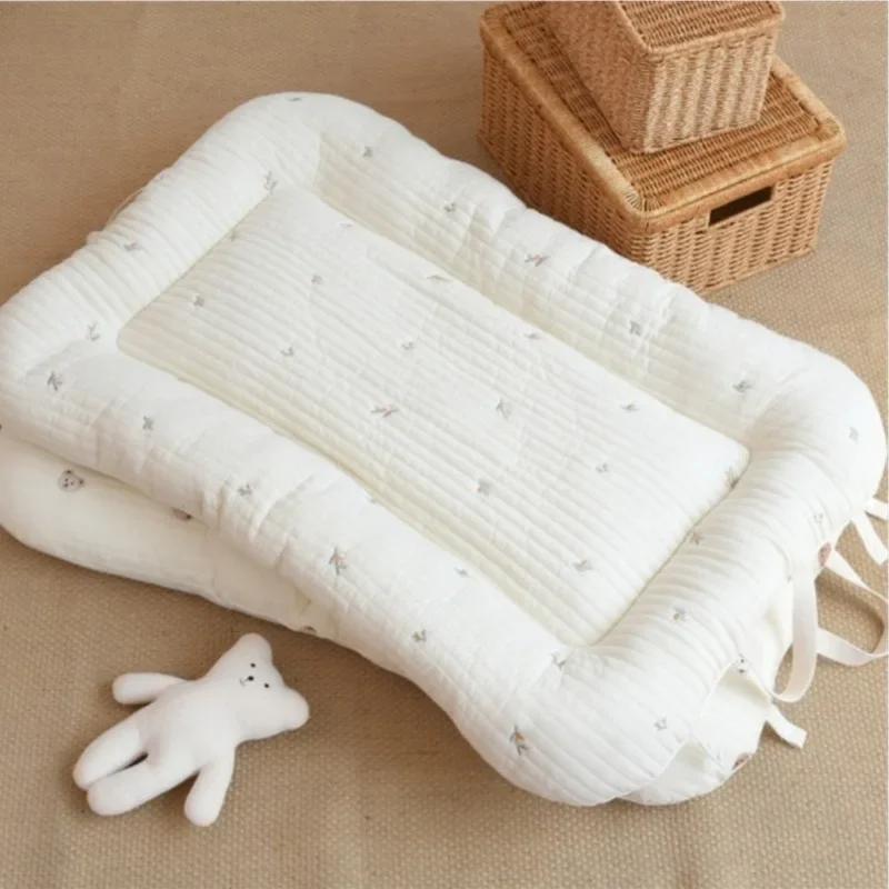 Ins bébé matelas coton Animal ours enfants maternelle lit coussin épaissi matelassé Portable