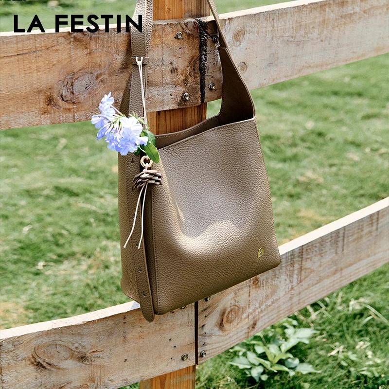 LA FESTIN sac à bandoulière Original 2025 nouveau sac seau grand sac à main femmes marque de luxe sacs mode sac à bandou